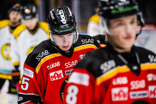 Luleås Arttu Ilomäki deppar