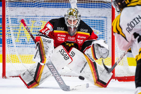 Luleås målvakt Joel Lassinantti