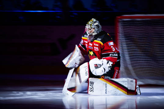 Luleås målvakt Joel Lassinantti