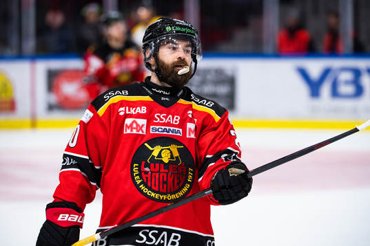 Luleås Jack Connolly deppar