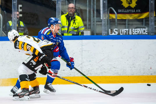 Oskarshamns Jesper Dahlroth och Skellefteås Albin Sundsvik