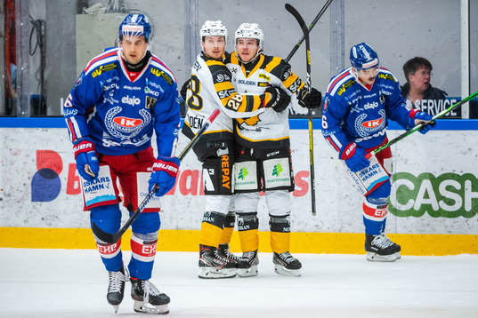 Skellefteås Andreas Wingerli jublar