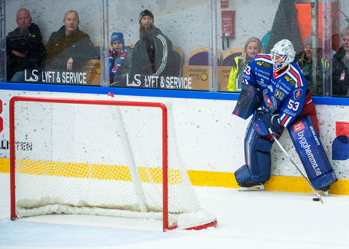 Oskarshamns målvakt Fredrik Pettersson-Wentzel