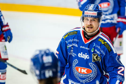 Oskarshamns Johannes Salmonsson jublar