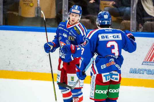 Oskarshamns Markus Modigs jublar
