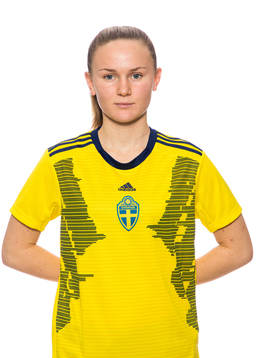 Matilda Vinberg i F16-landslaget