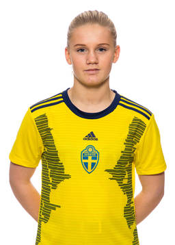 Emelie Maria Jansson i F16-landslaget