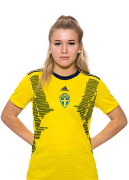 Felicia Jastré Högberg i F16-landslaget