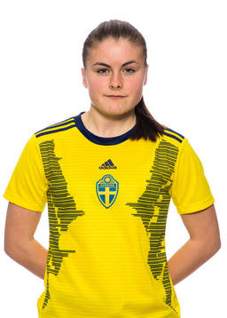Hanna Wijk i F16-landslaget
