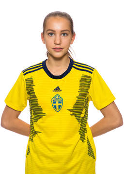 Sara Eriksson i F16-landslaget