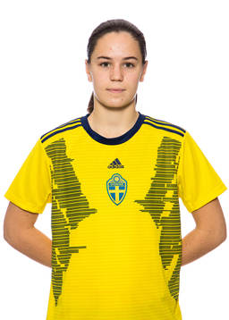 Julia Andersson i F16-landslaget