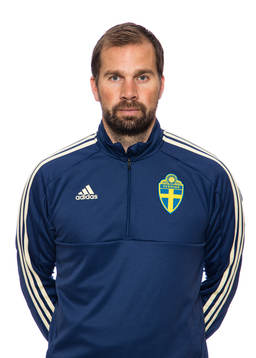 Förbundskapten Pär Lagerström i F16-landslaget
