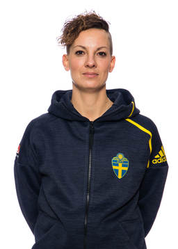 Nina Rohman Kristiansson, administratör landslag flick