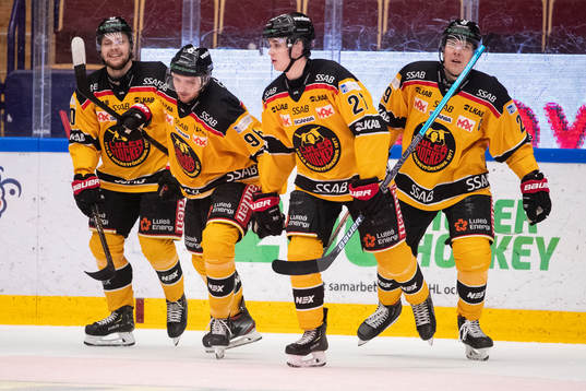 Luleås Robin Kovacs jubel