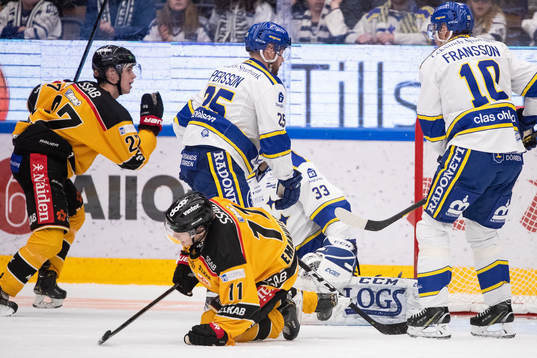 Luleås Nils Lundkvist jubel