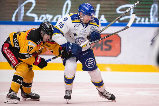 Luleås Isac Brännström och Leksands Jonas Ahnelöv