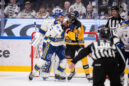 Leksands Filip Johansson och Luleås Robin Kovacs