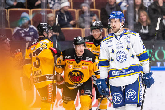 Leksands Daniel Gunnarsson deppar