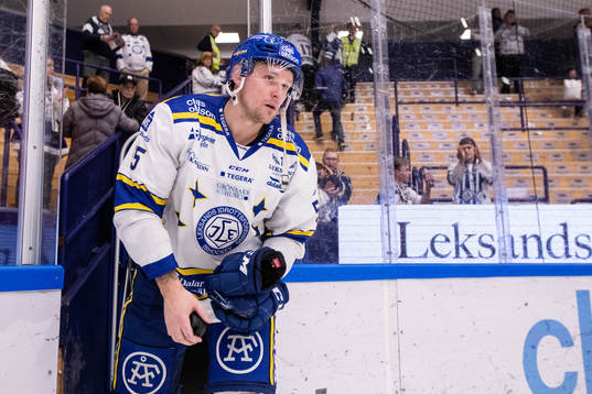 Leksands Jonas Ahnelöv utsedd till matchens krigare