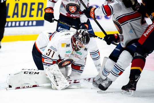 Växjös målvakt Erik Källgren