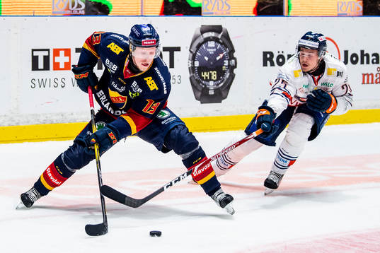 Djurgårdens Kalle Östman och Växjös Linus Nässén
