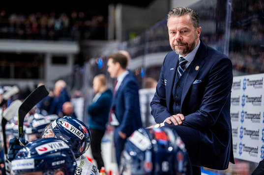 Växjös assisterande tränare Fredrik Hellgren