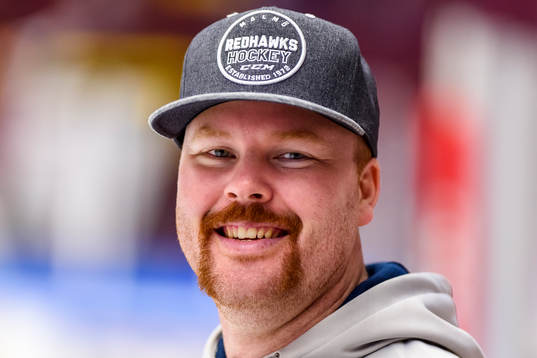 Malmö Redhawks materialförvaltare Anders Fagerström