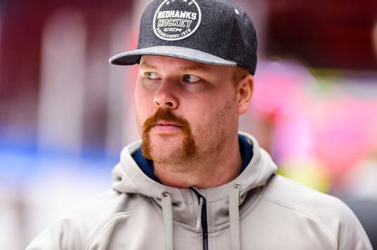Malmö Redhawks materialförvaltare Anders Fagerström