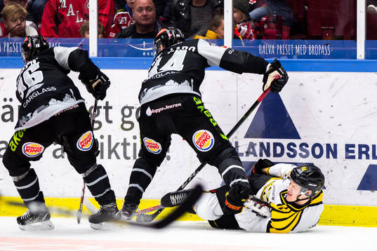 Malmö Redhawks Jesper Jensen Aabo och Brynäs Linus Ölund