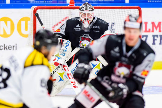 Malmö Redhawks målvakt Lars Volden