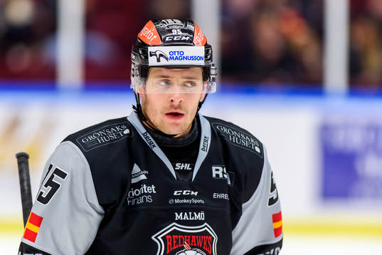 Malmö Redhawks Carl Persson deppar