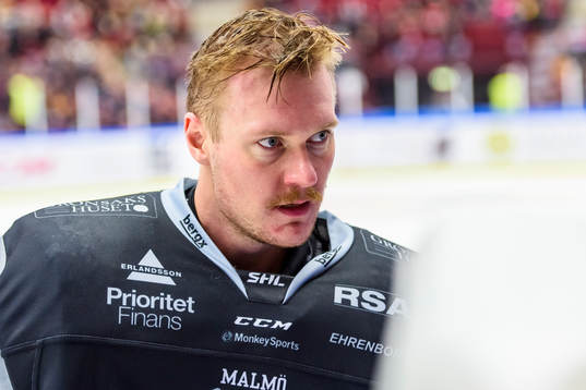 Malmö Redhawks målvakt Lars Volden