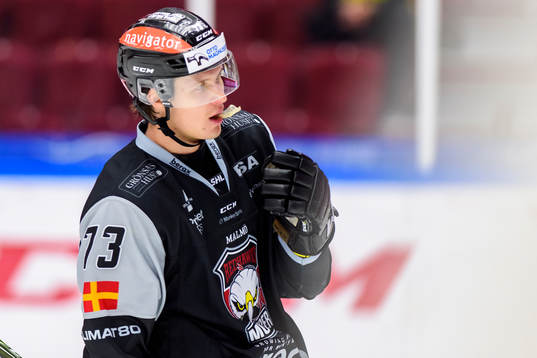 Malmö Redhawks Adam Ollas Mattsson deppar