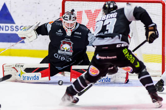 Malmö Redhawks målvakt Lars Volden