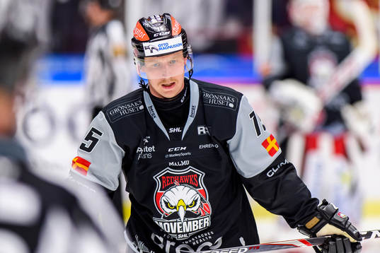 Malmö Redhawks Axel Wemmenborn deppar