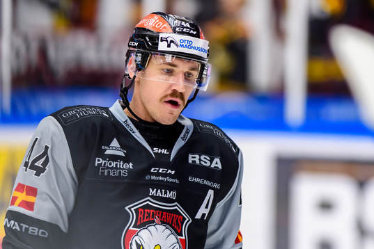 Malmö Redhawks Jesper Jensen Aabo  deppar