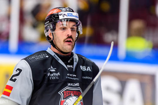 Malmö Redhawks  Niklas Arell  deppar