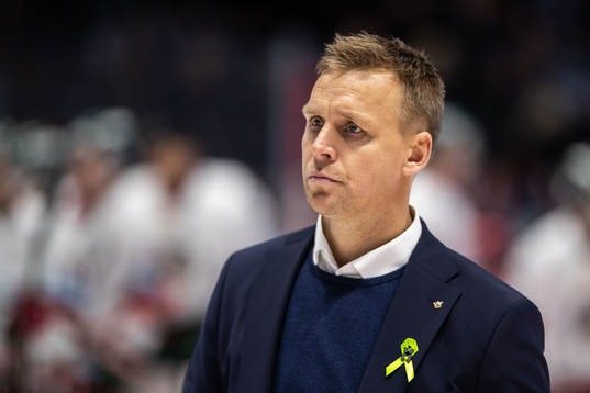 Linköpings tränare Bert Robertsson deppar