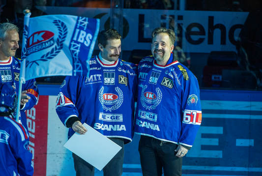 Fd Oskarshamns spelaren Robert Jönsson valdes in i Wall of