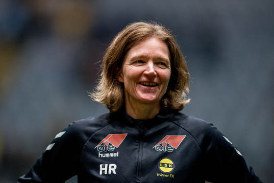 Hege Riise, head coach of LSK Kvinner