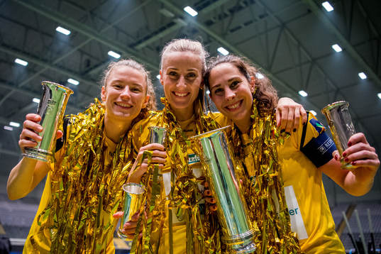 Synne Skinnes Hansen, Anja Sønstevold and Ingrid Moe Wold