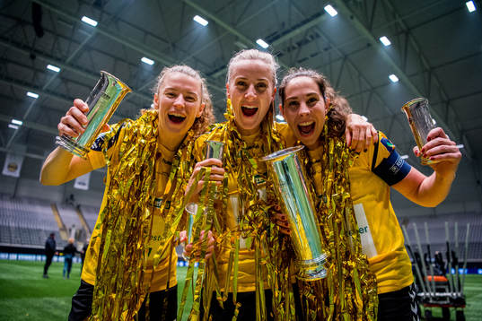 Synne Skinnes Hansen, Anja Sønstevold and Ingrid Moe Wold