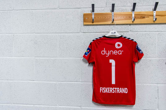 The shirt of goalkeeper Cecilie Fiskerstrand of LSK Kvinner
