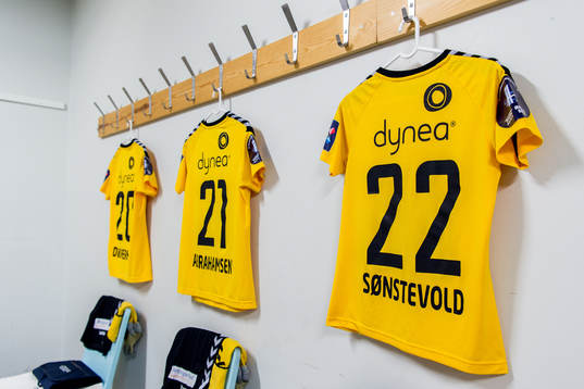 The shirt of Anja Sønstevold of LSK Kvinner in the