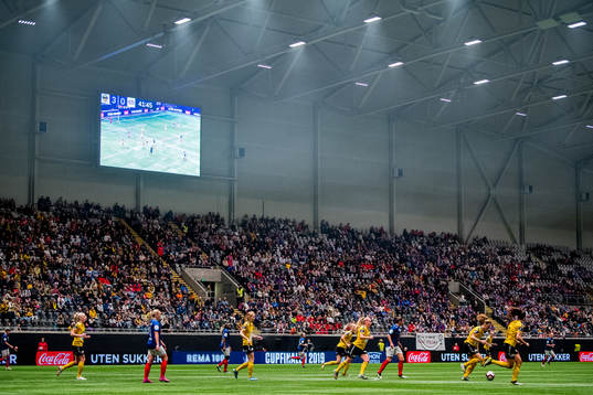 General view of Telenor Arena