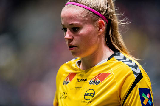 Therese Sessy Åsland of LSK Kvinner