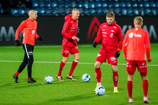 Ruben Kristiansen and Kristoffer Ramos Barmen of Brann