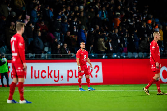 Veton Berisha of Brann looks dejected