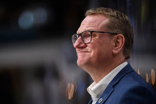 Tingsryds tränare Magnus Bogren deppar