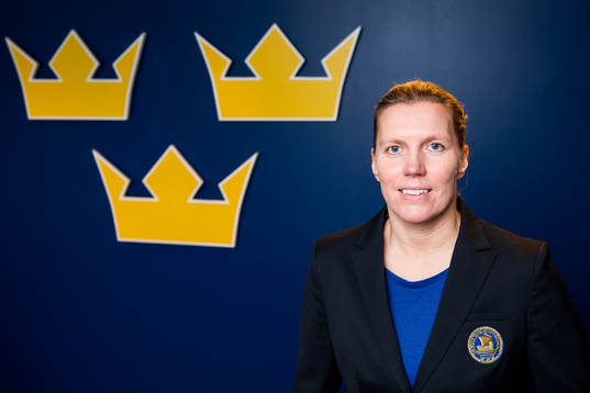 Damkronornas huvudcoach Ylva Martinsen